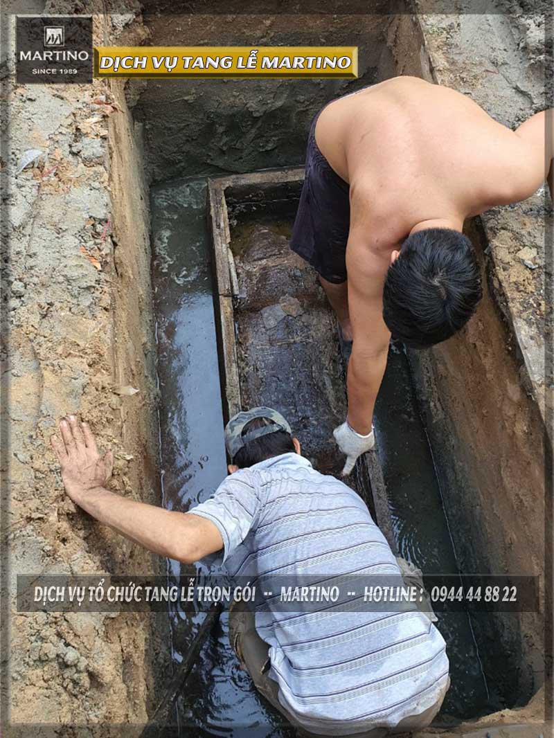 Bốc mộ nhưng chưa sạch