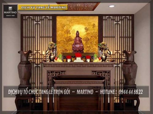 Cách lập bàn thờ Phật và bàn thờ ông bà trong nhà