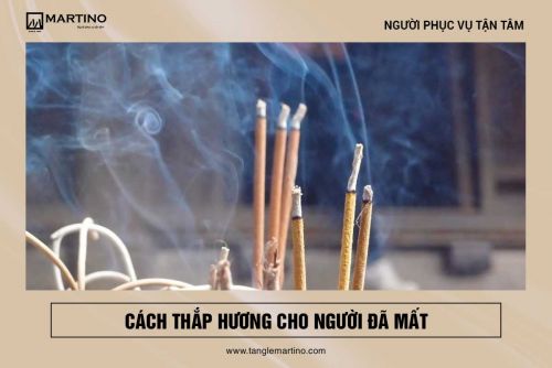 Cách thắp hương cho người đã mất