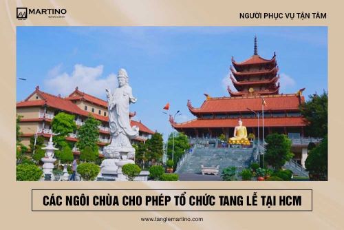 Các ngôi chùa cho phép tổ chức tang lễ tại Hồ Chí Minh