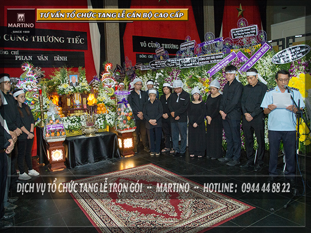 Cơ sở tổ chức tang lễ cho cán bộ tại Quận Bình Tân