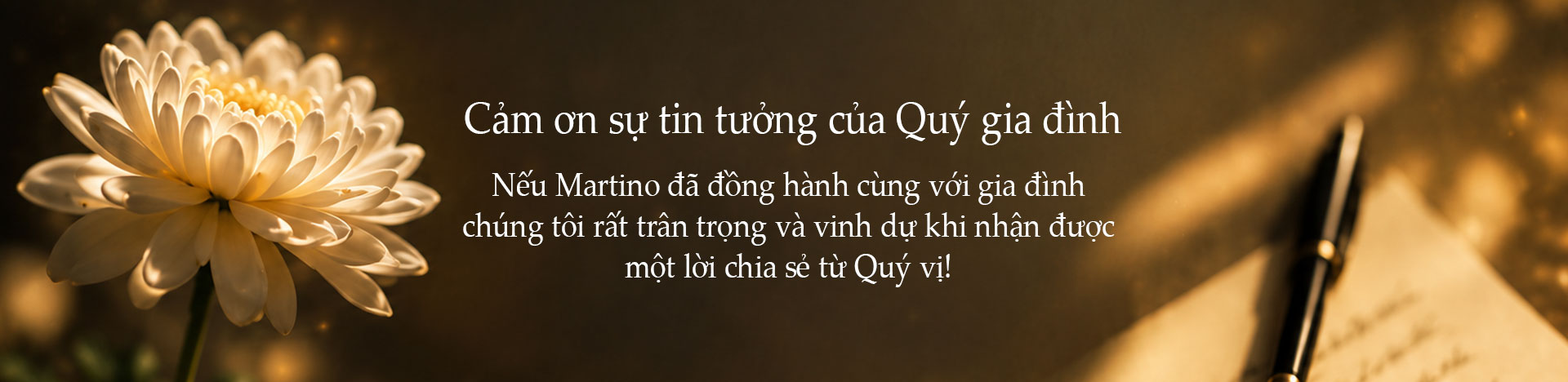 Lời cảm ơn đặc biệt