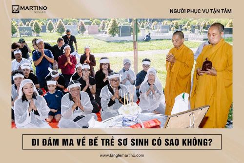 Đi đám ma về bế trẻ sơ sinh có sao không?