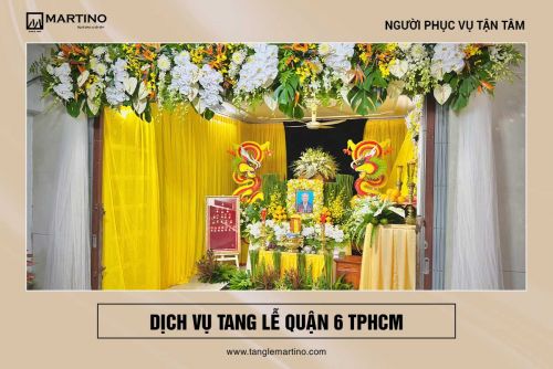 Dịch vụ tang lễ tại quận 6 Tpchm