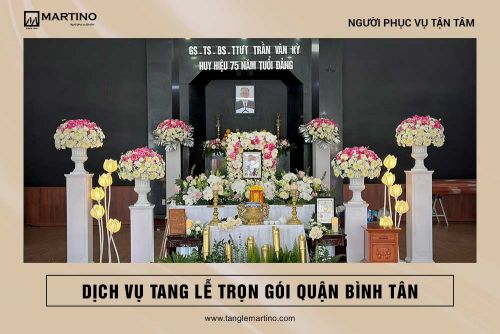 Dịch vụ tang lễ trọn gói quận Bình Tân