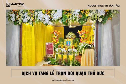 Dịch vụ tang lễ quận Thủ Đức giá rẻ uy tín