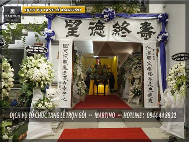 Dịch vụ tang lễ trọn gói cao cấp Martino