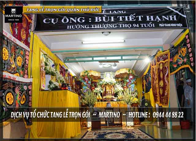 Dịch vụ tang lễ trọn gói quận Thủ Đức