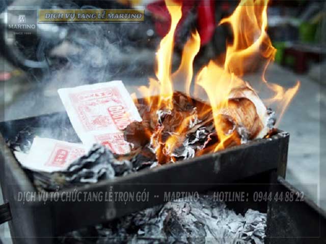 Đốt vàng mã làm ô nhiễm bầu không khí