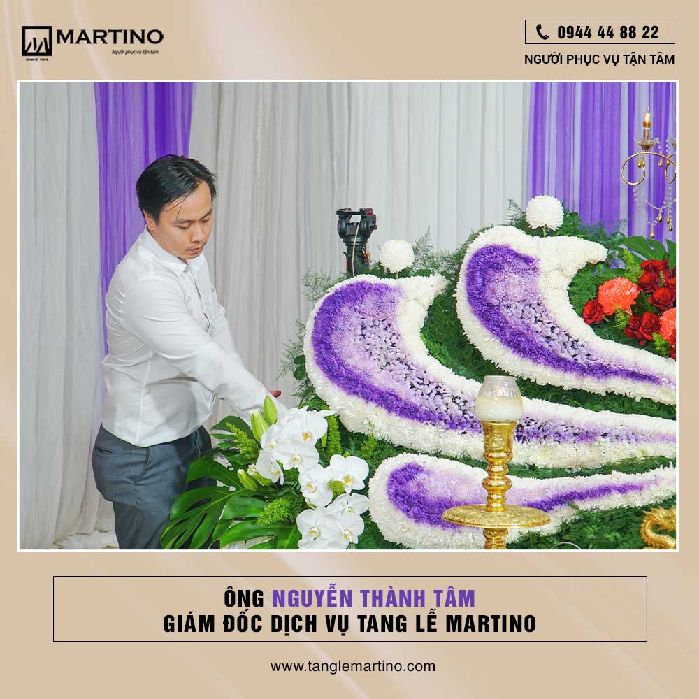Ông Nguyễn Thành Tâm | Giám đốc dịch vụ tang lễ trọn gói Martino