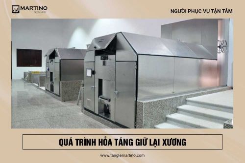 Quá trình hỏa táng giữ lại xương