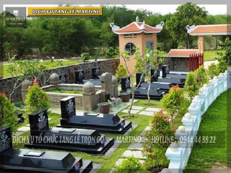 Mộ phần được quản lý và chăm sóc thường xuyên