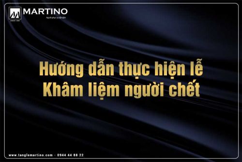 Cách khâm liệm người chết trong đám tang