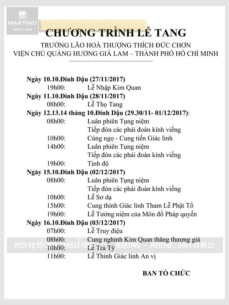 Lên chương trình, kịch bản của một tang lễ Lên chương trình, kịch bản của một tang lễ