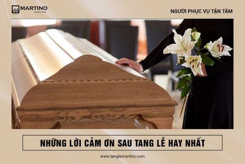 Những lời cảm ơn sau tang lễ hay nhất