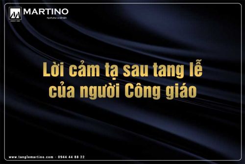 Sau tang lễ Công giáo nên viết lời cảm tạ như thế nào?