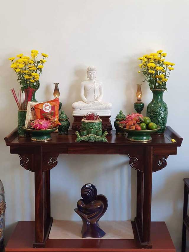 Lưu ý khi lập bàn thờ Phật trong nhà