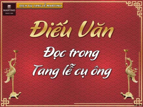 Mẫu điếu văn đọc trong tang lễ cụ ông