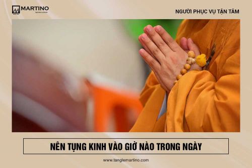 Nên tụng kinh vào giờ nào tốt nhất?