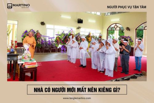 Nhà có người mới mất nên kiêng những gì?
