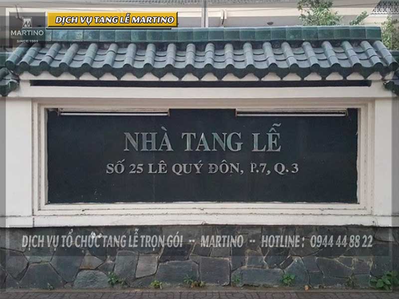Nhà tang lễ thành phố - 25 Lê Quý Đôn