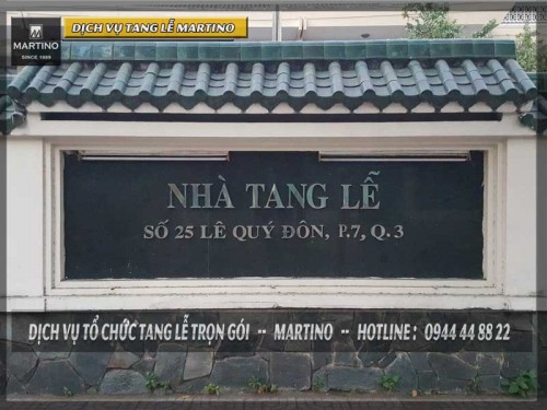 Quy định tổ chức đám tang tại nhà tang lễ Lê Quý Đôn
