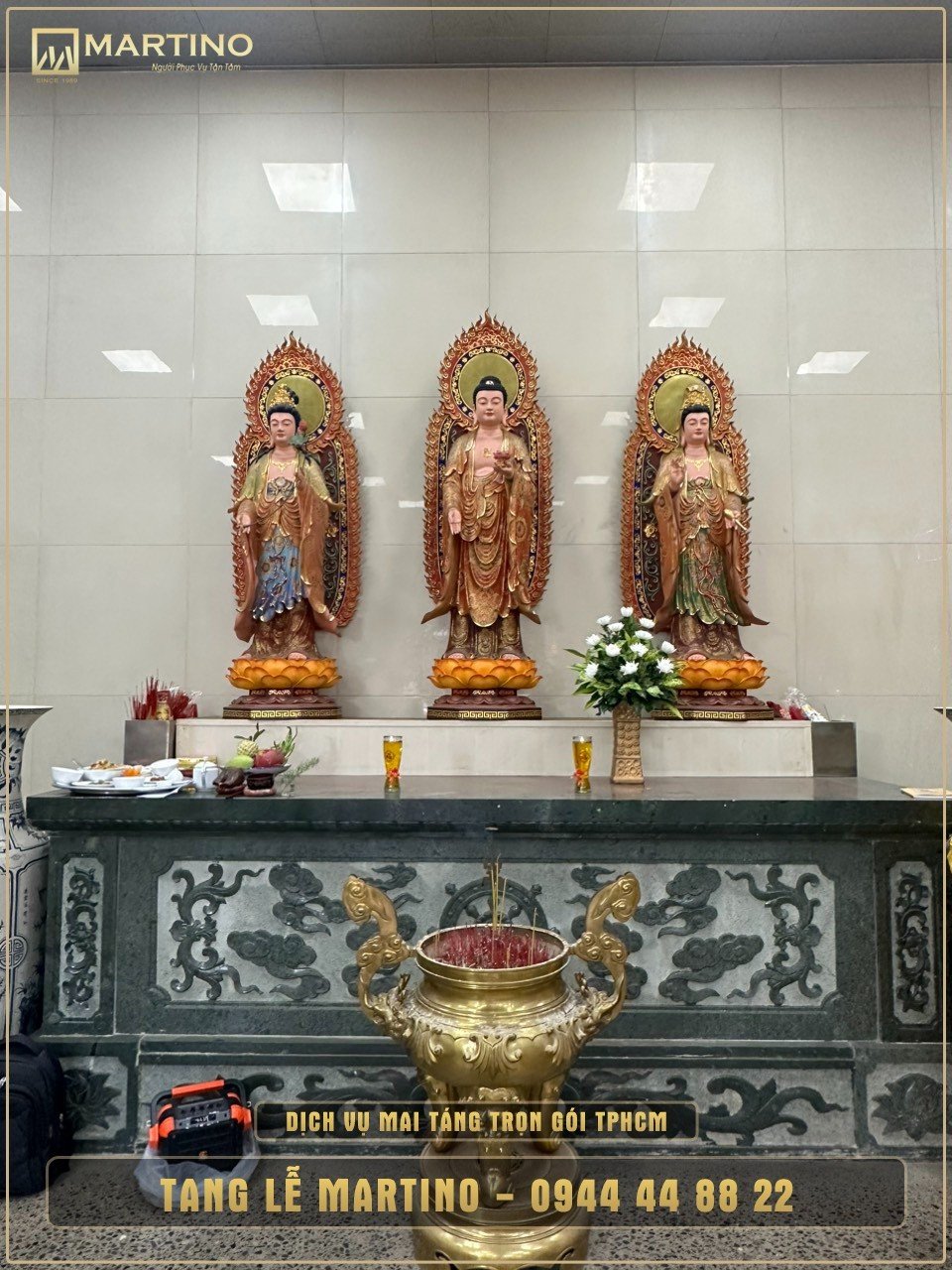 Nhà tang lễ chùa Vĩnh Nghiêm - Dịch vụ tang lễ trọn gói Martino