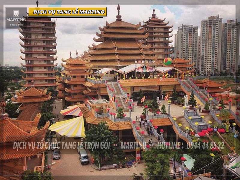 Kiến trúc của pháp viện Mình Đăng Quang