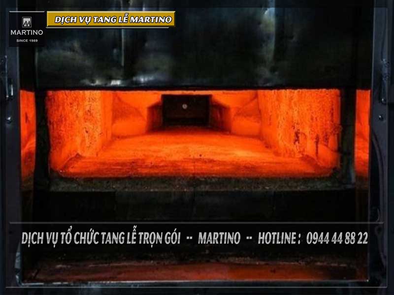 Nhiệt độ bên trong buồng thiêu 760℃ - 1000℃