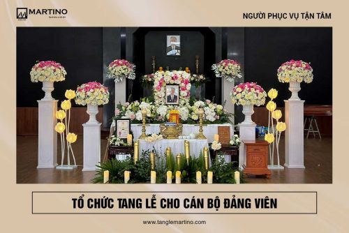 Cơ sở tổ chức tang lễ cho cán bộ tại Quận Bình Tân