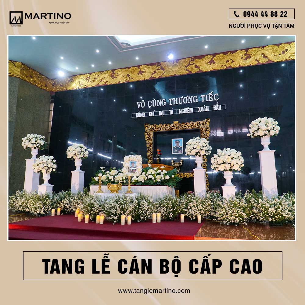 Dịch vụ tổ chức tang lễ cán bộ cao cấp tại tphcm