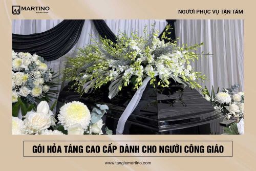 Gói hỏa táng cao cấp dành cho người Công giáo