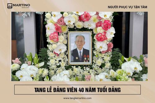 Lễ tang Đảng viên 40 năm tuổi Đảng
