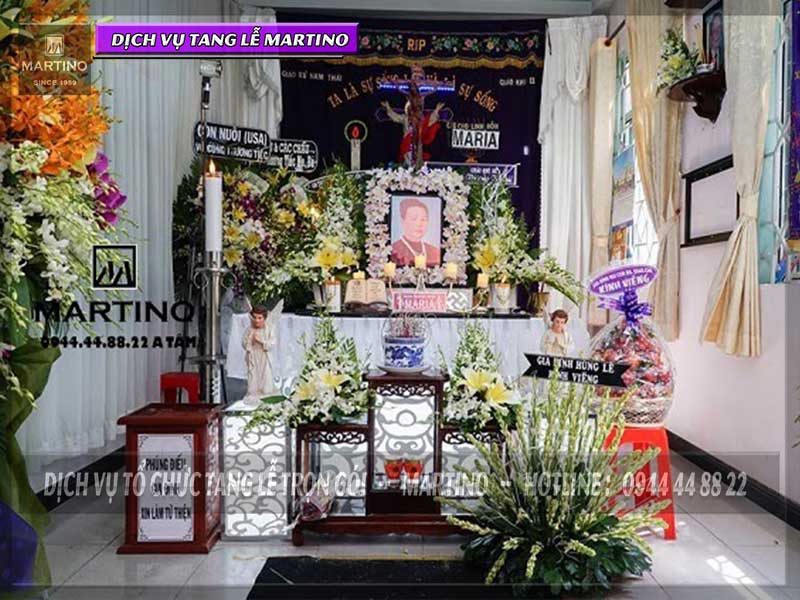 Hình ảnh đám tang tiêu biểu của một tín hữu Công giáo