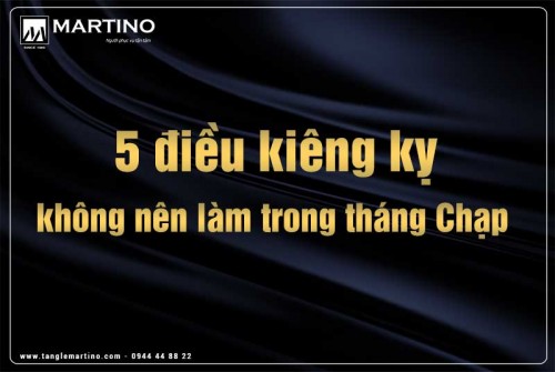 5 kiêng kỵ tuyệt đối phải tránh trong tháng chạp