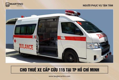 Cho thuê xe cấp cứu 115 tại TP Hồ Chí Minh