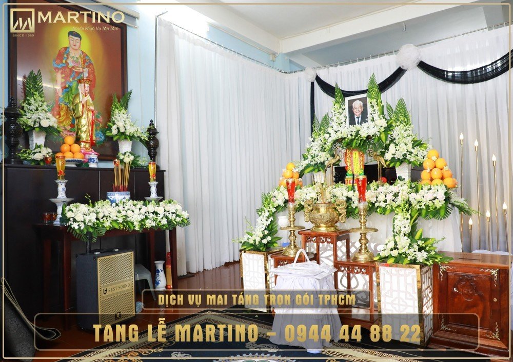 Nhà tang lễ chùa Xá Lợi - Dịch vụ tang lễ trọn gói Martino