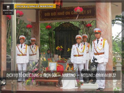 Tang lễ của cựu chiến binh diễn ra như thế nào?