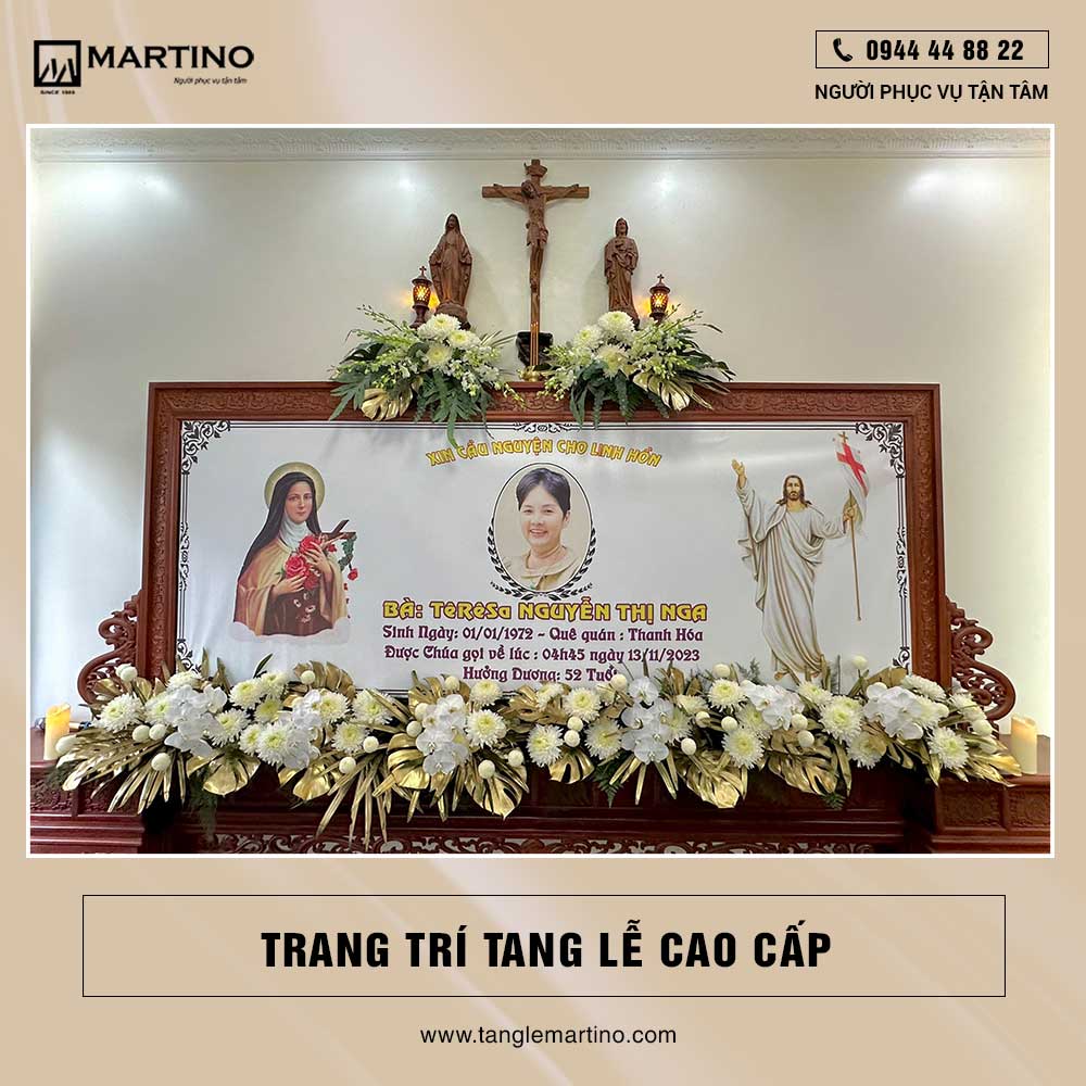 Trang trí tang lễ cao cấp