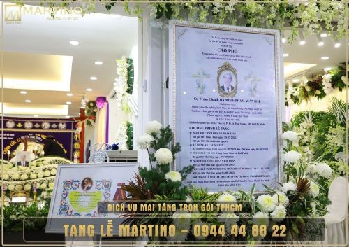 Trang trí tang lễ Công giáo đẹp nhất tại Hồ Chí Minh