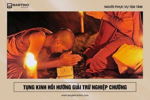 Tụng kinh hồi hướng giải trừ nghiệp chướng